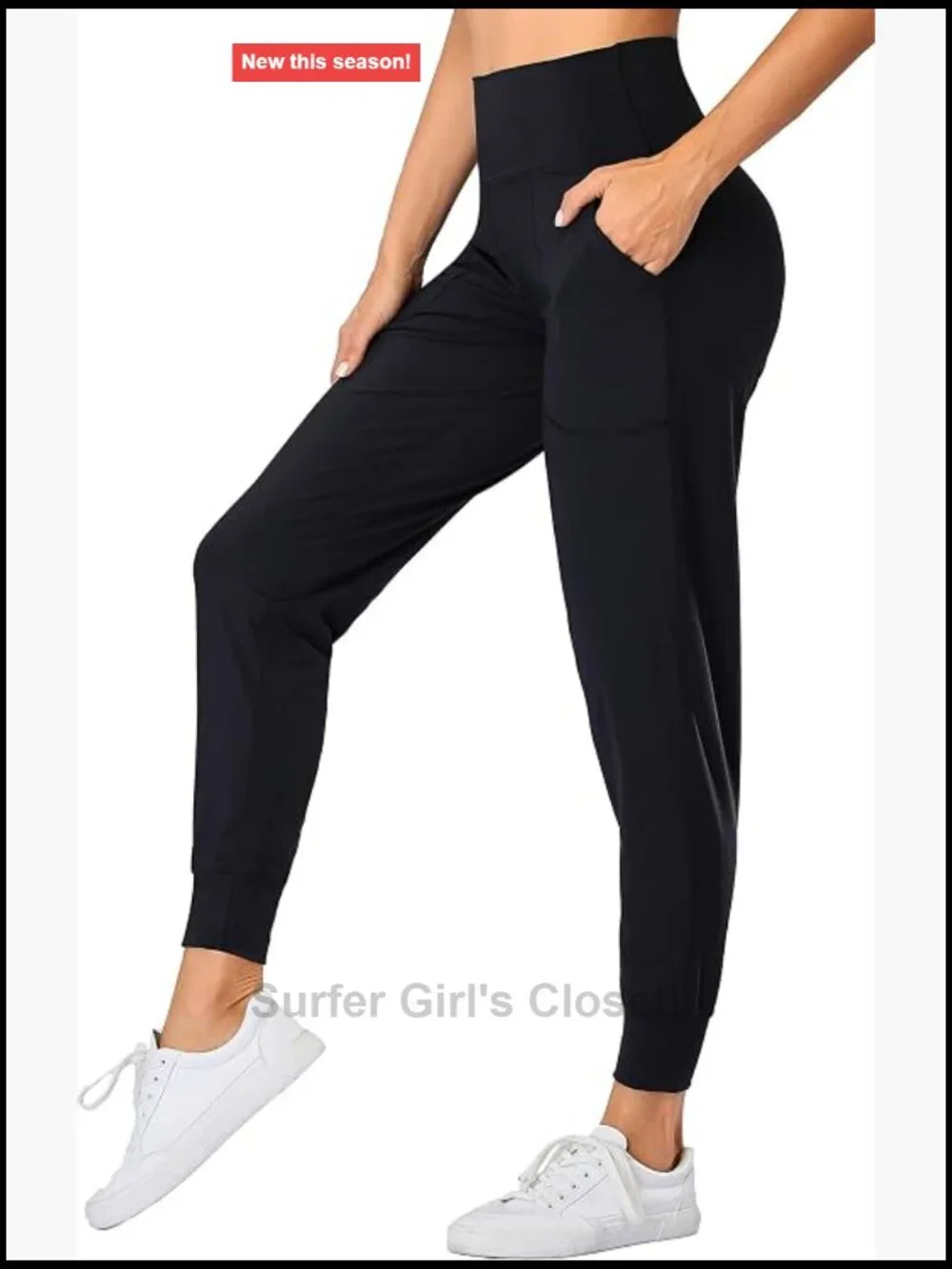 High Waist Yoga Pockets Joggers Sweatpants Workout Pants